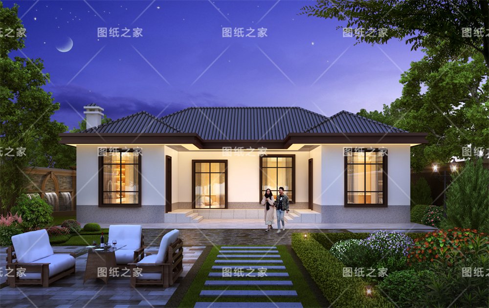 小戶型更實用！16款農村一層別墅