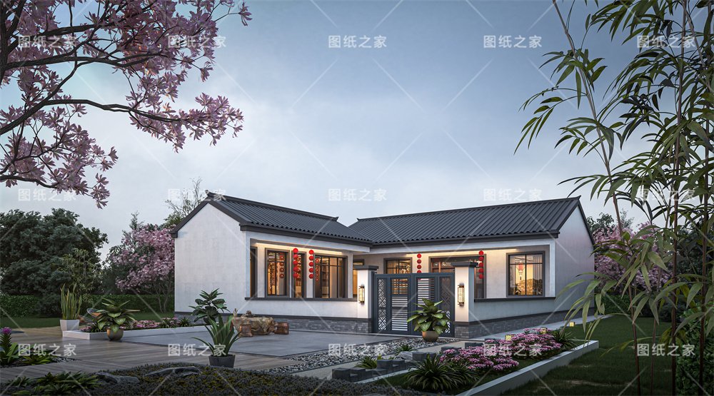 小戶型更實用！16款農村一層別墅