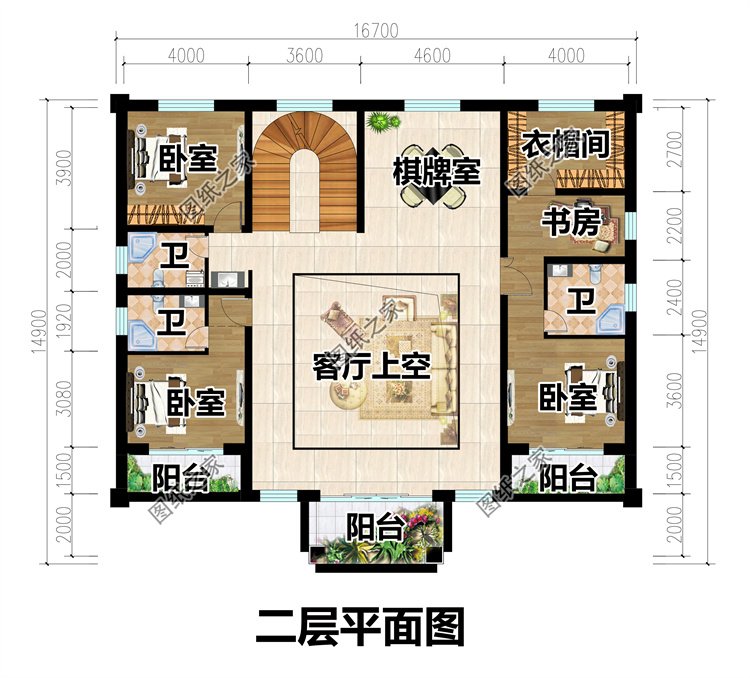 二層復式農村自建房3