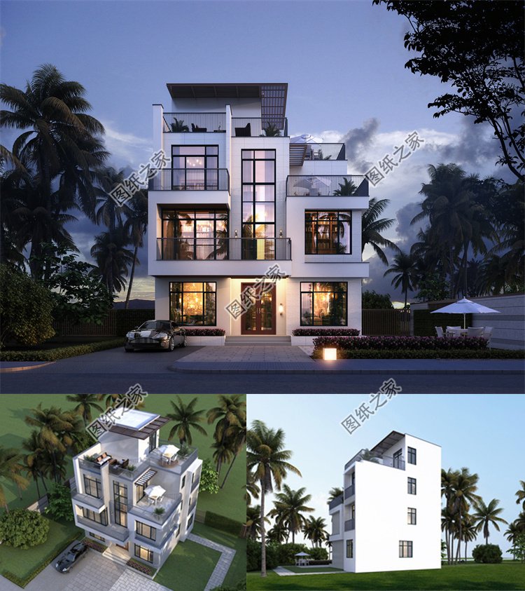 四層超現代風別墅1