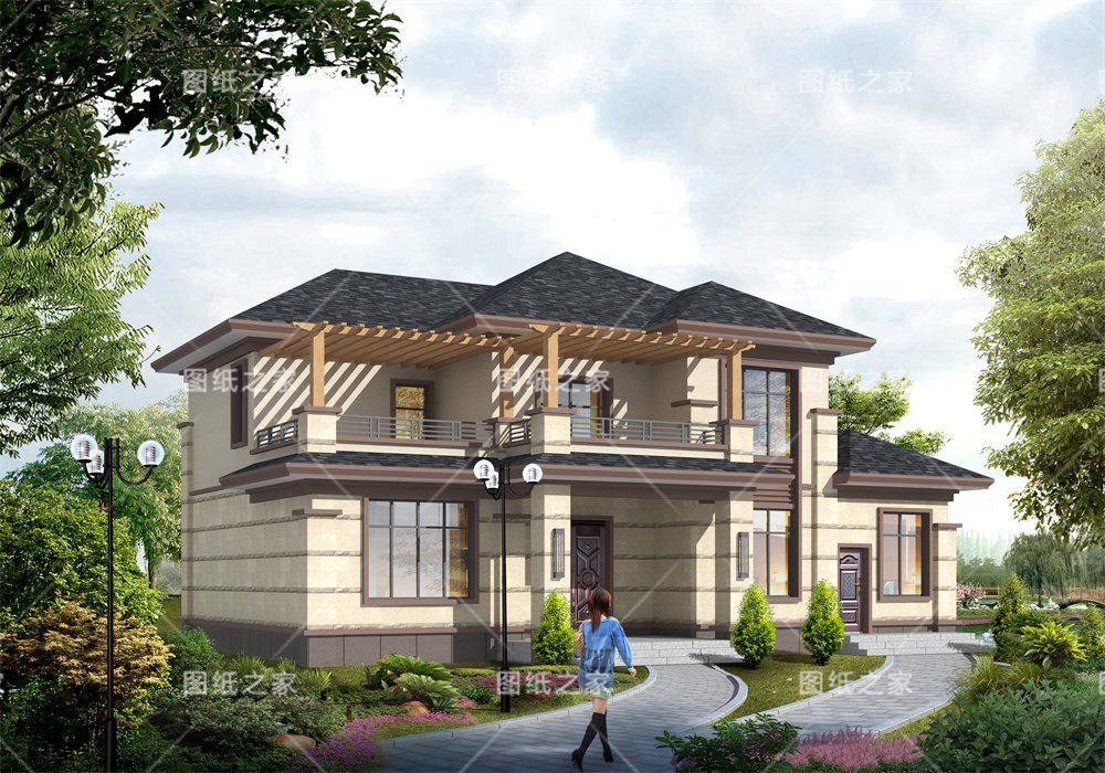 被瘋搶的20款一二層農村別墅方案，憑什么成別墅界頂流？