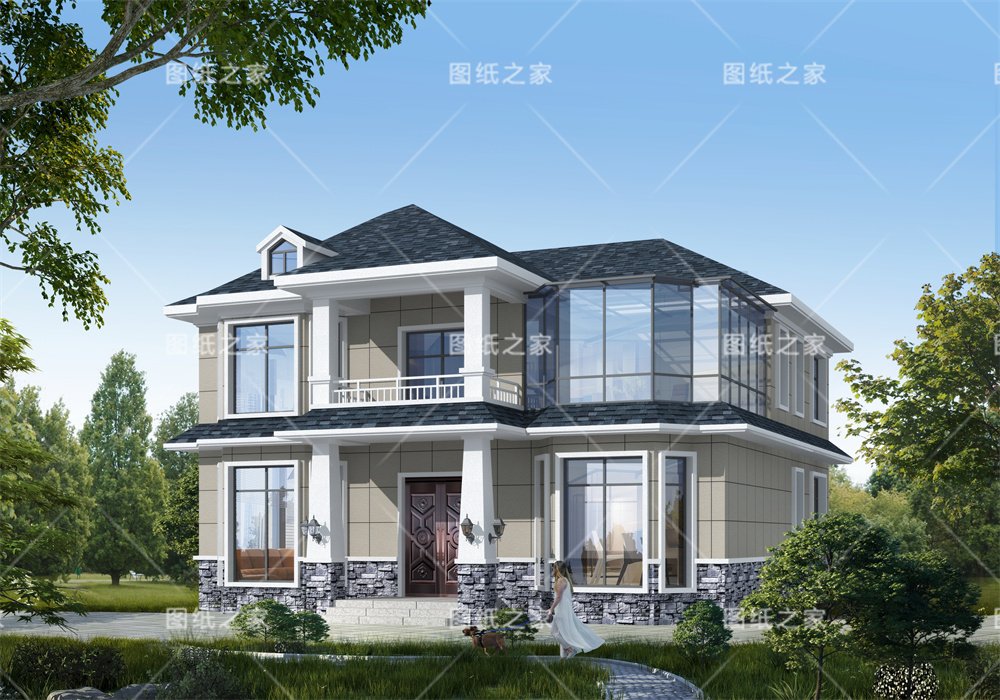 被瘋搶的20款一二層農村別墅方案，憑什么成別墅界頂流？