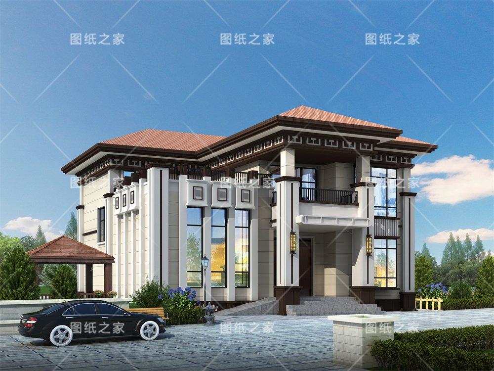 被瘋搶的20款一二層農村別墅方案，憑什么成別墅界頂流？