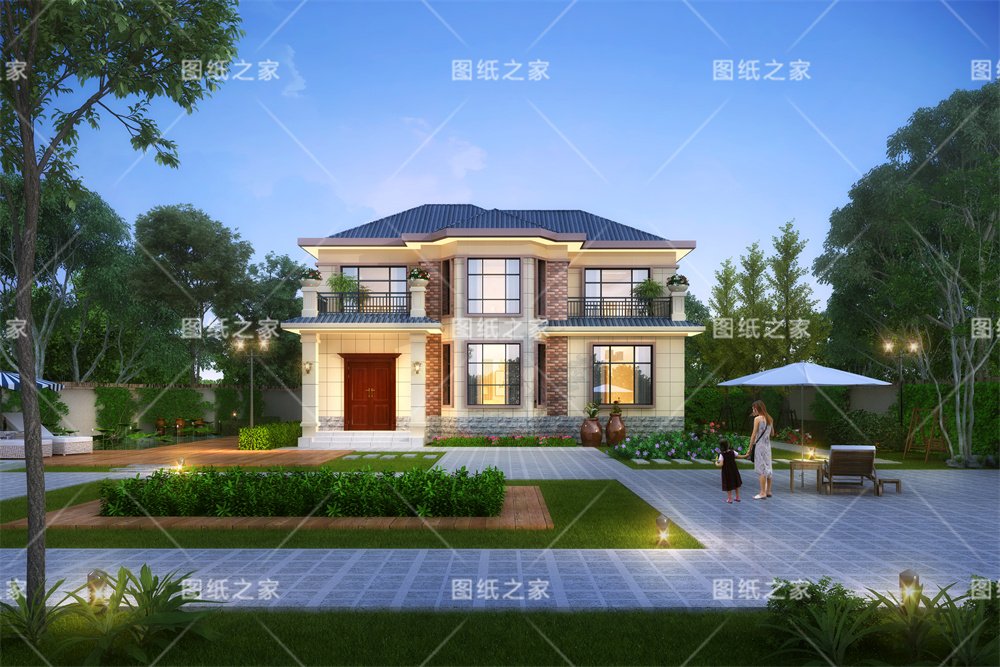 被瘋搶的20款一二層農村別墅方案，憑什么成別墅界頂流？