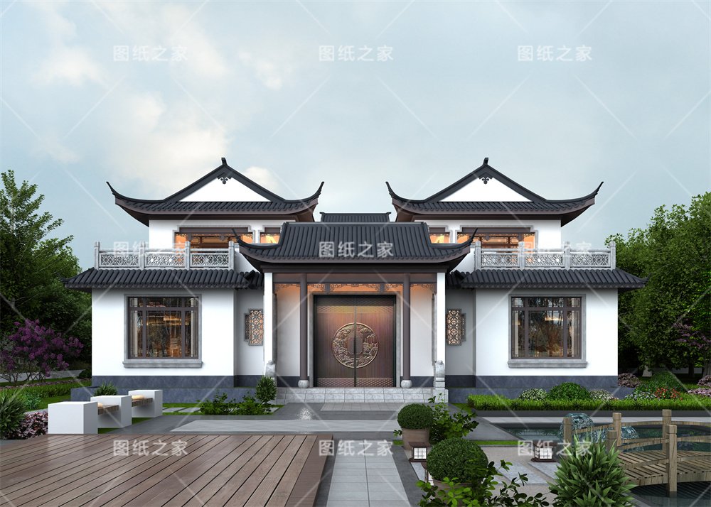 被瘋搶的20款一二層農村別墅方案，憑什么成別墅界頂流？