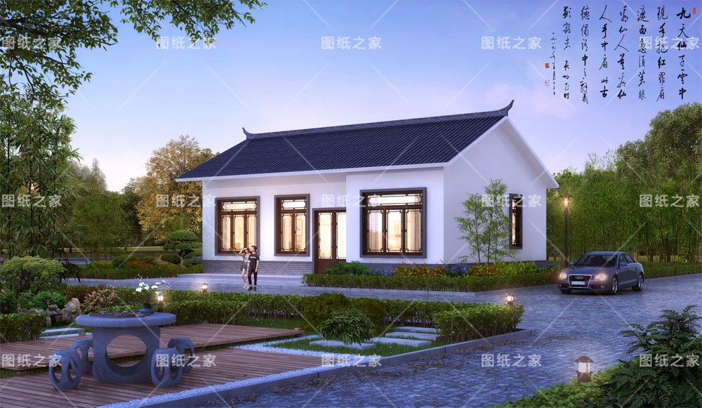 被瘋搶的20款一二層農村別墅方案，憑什么成別墅界頂流？