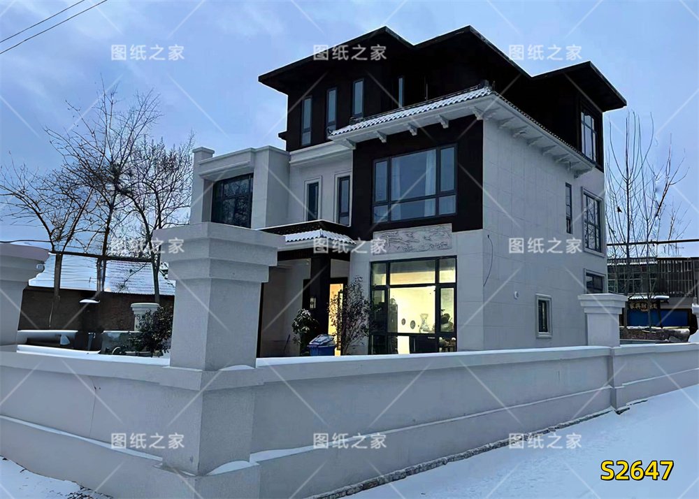 太好看了吧！7款神級農(nóng)村別墅天花板，這是把圖紙直接搬下來了！