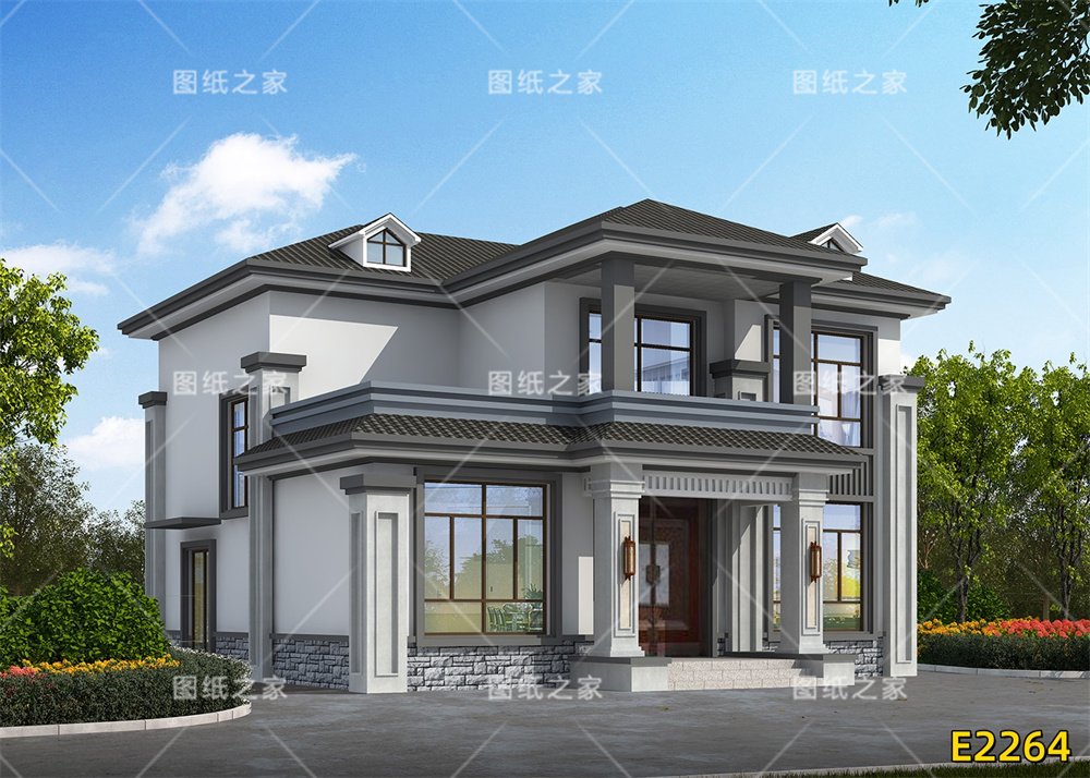 太好看了吧！7款神級農(nóng)村別墅天花板，這是把圖紙直接搬下來了！