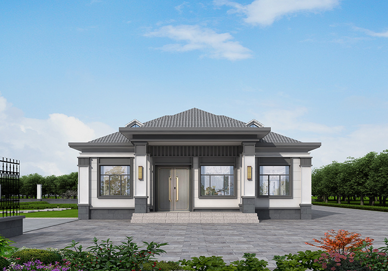 農村自建房就選它！一層新中式設計，日常居住需求全搞定