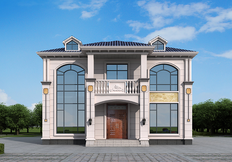 二層簡歐農房！經濟實惠＋大氣耐看，20年后不落后