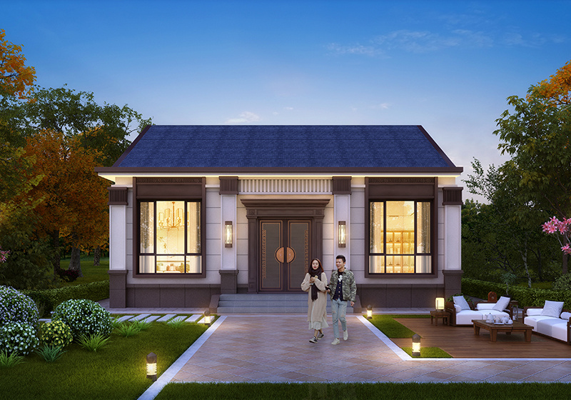 給爸媽建養老房？100 平人字坡一層房太合適！簡約低調還實用