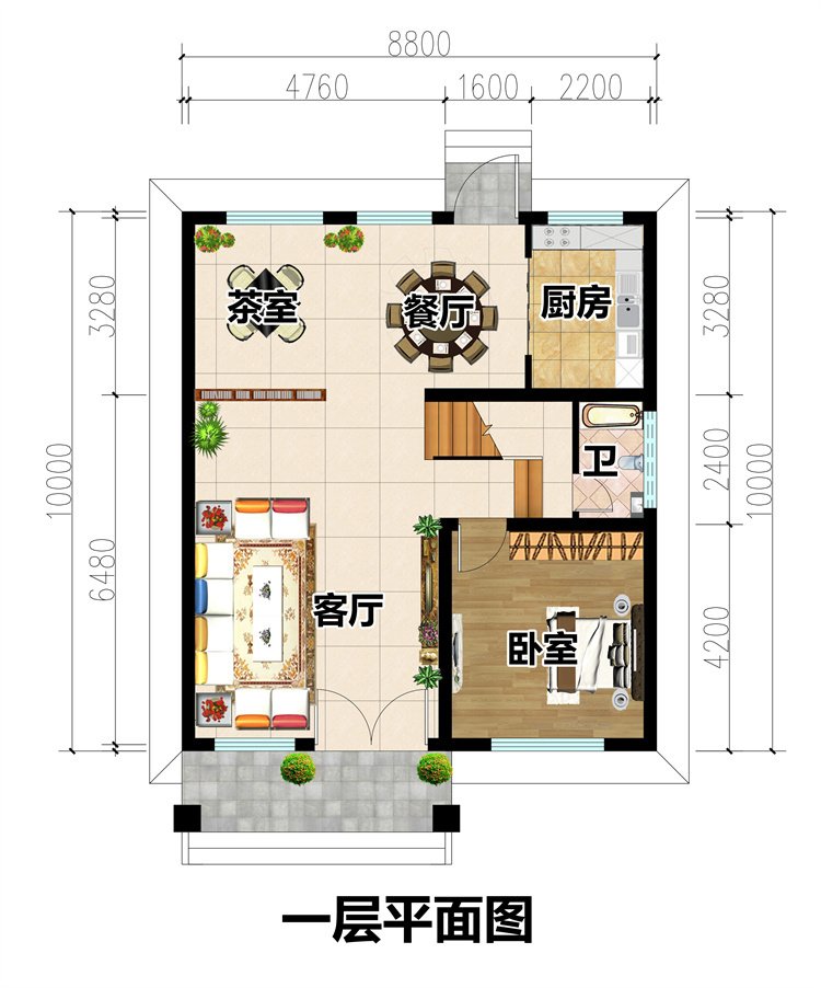 實用小占地二層別墅設計圖2