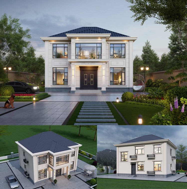 經濟適用對稱二層自建房1