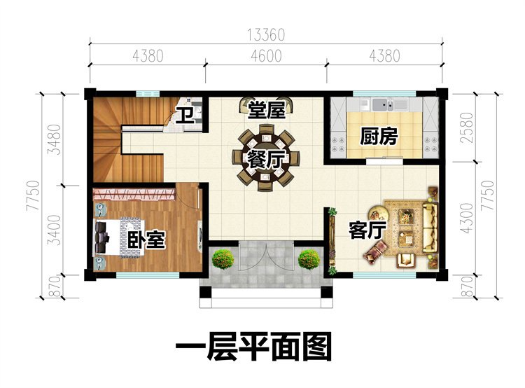 高品質二層別墅設計圖2