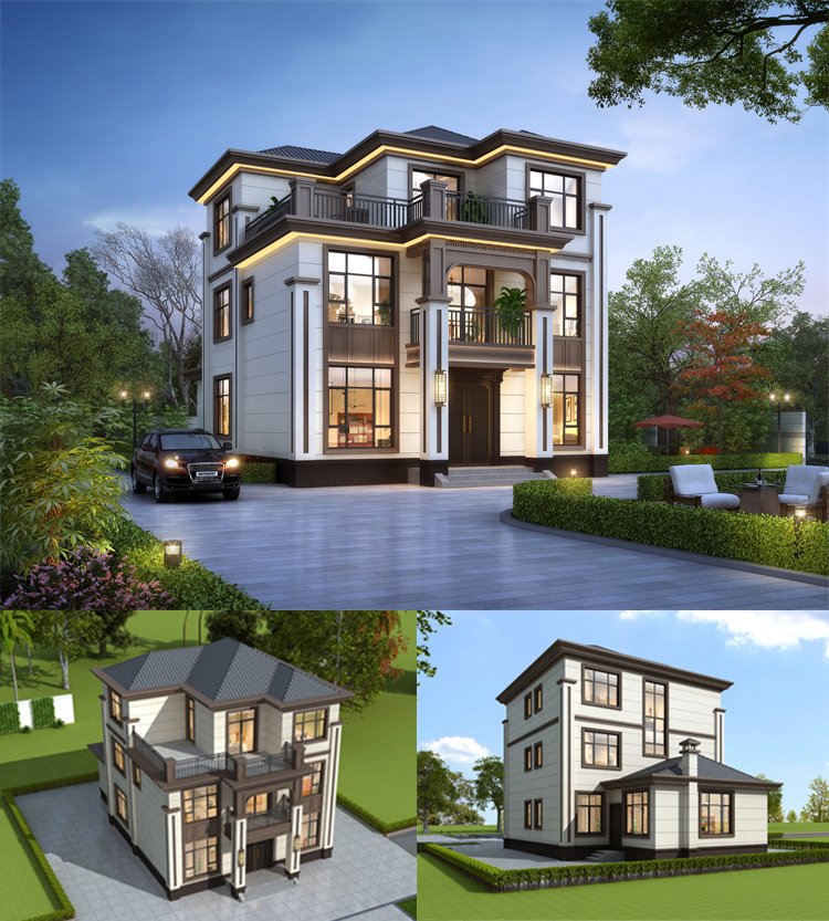 三層簡歐別墅設計圖1