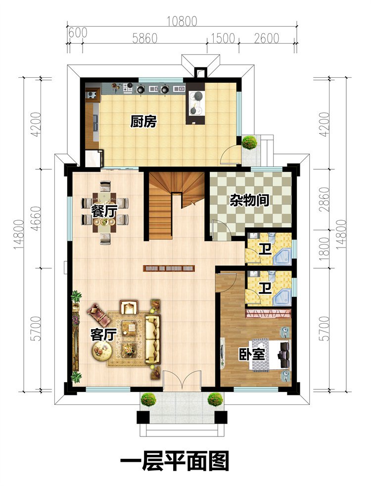 三層簡歐別墅設計圖2