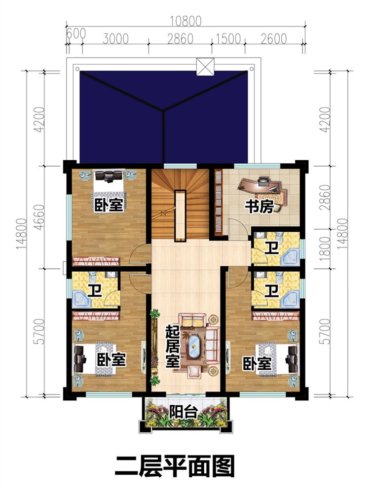 三層簡歐別墅設計圖3
