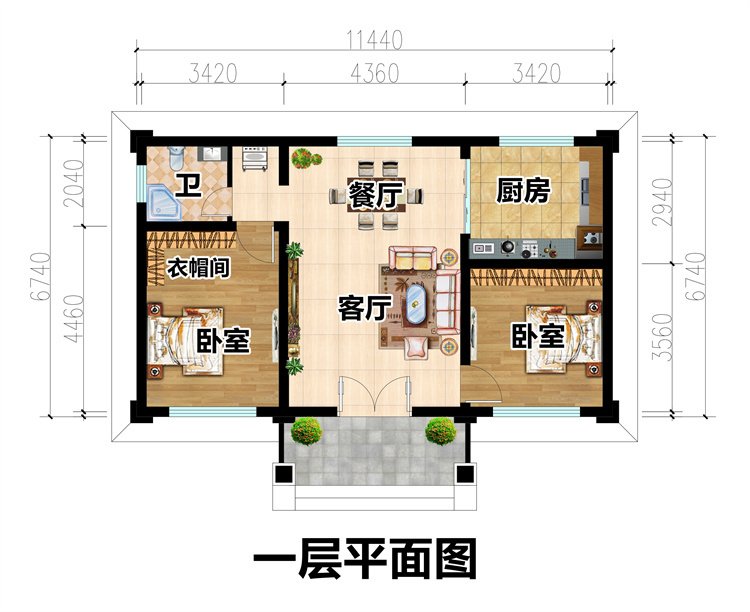 爆款農村自建房別墅設計圖2