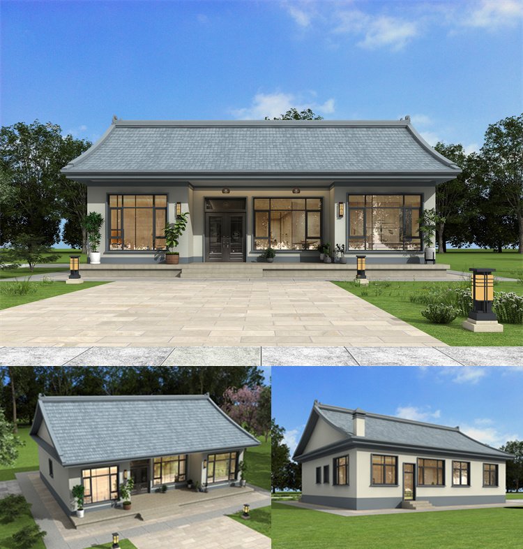 一層鄉村養老房小別墅1