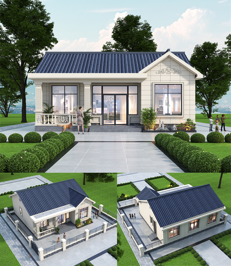 一層農(nóng)村自建房設(shè)計(jì)圖1