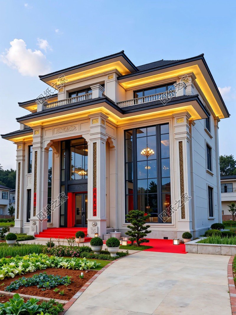 2026爆款！100款農村別墅設計圖大全，一二三層全包括