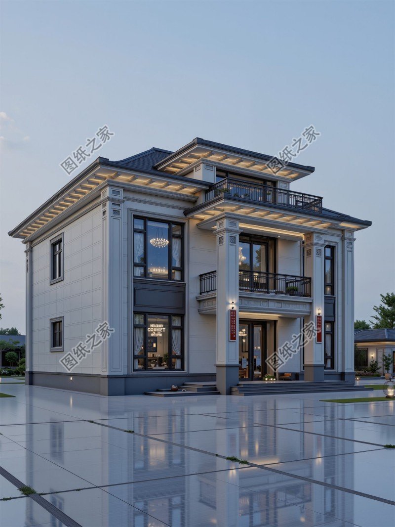 2026爆款！100款農村別墅設計圖大全，一二三層全包括