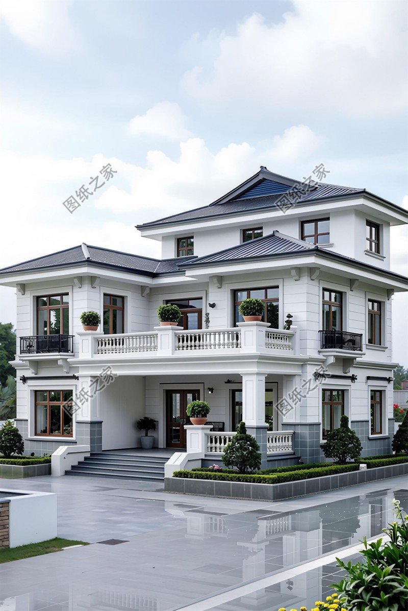 2026爆款！100款農村別墅設計圖大全，一二三層全包括