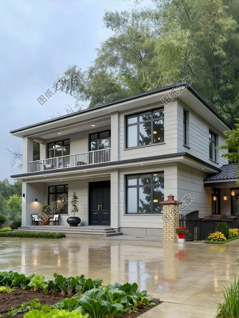 2026爆款！100款農村別墅設計圖大全，一二三層全包括