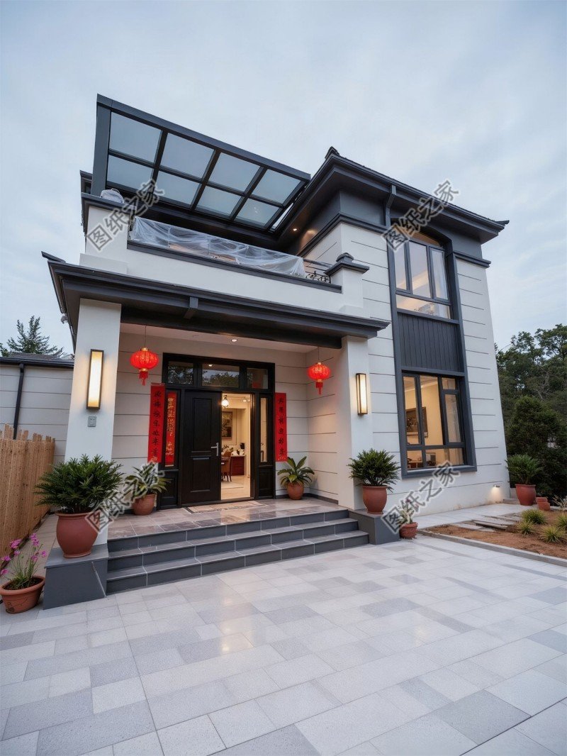 2026爆款！100款農村別墅設計圖大全，一二三層全包括