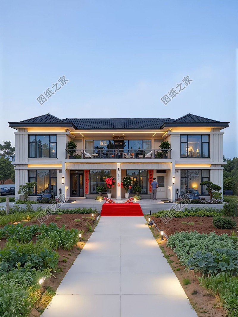 2026爆款！100款農村別墅設計圖大全，一二三層全包括