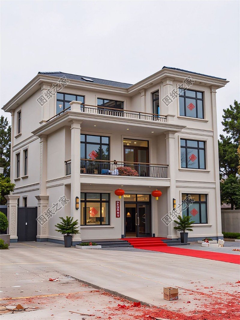 2026爆款！100款農村別墅設計圖大全，一二三層全包括