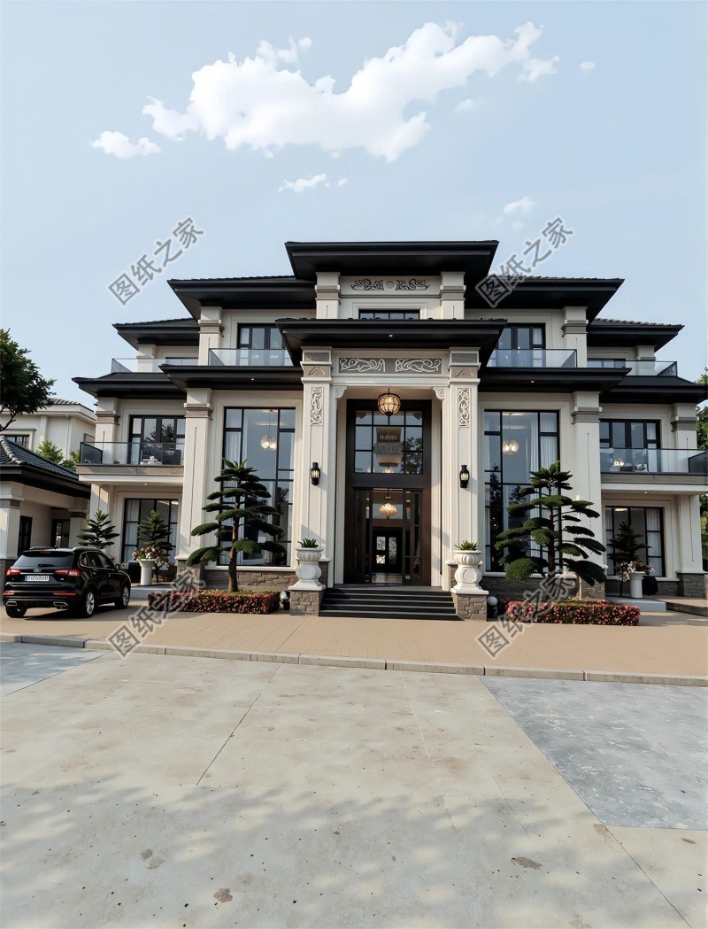 2026爆款！100款農村別墅設計圖大全，一二三層全包括