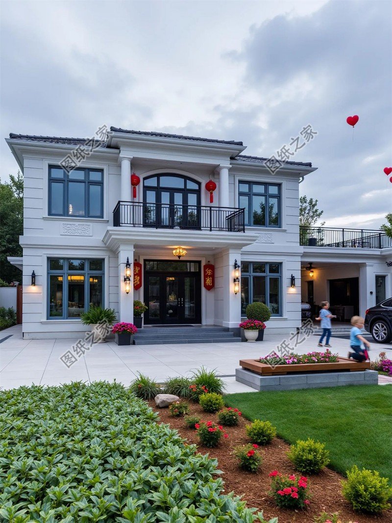 2026爆款！100款農村別墅設計圖大全，一二三層全包括